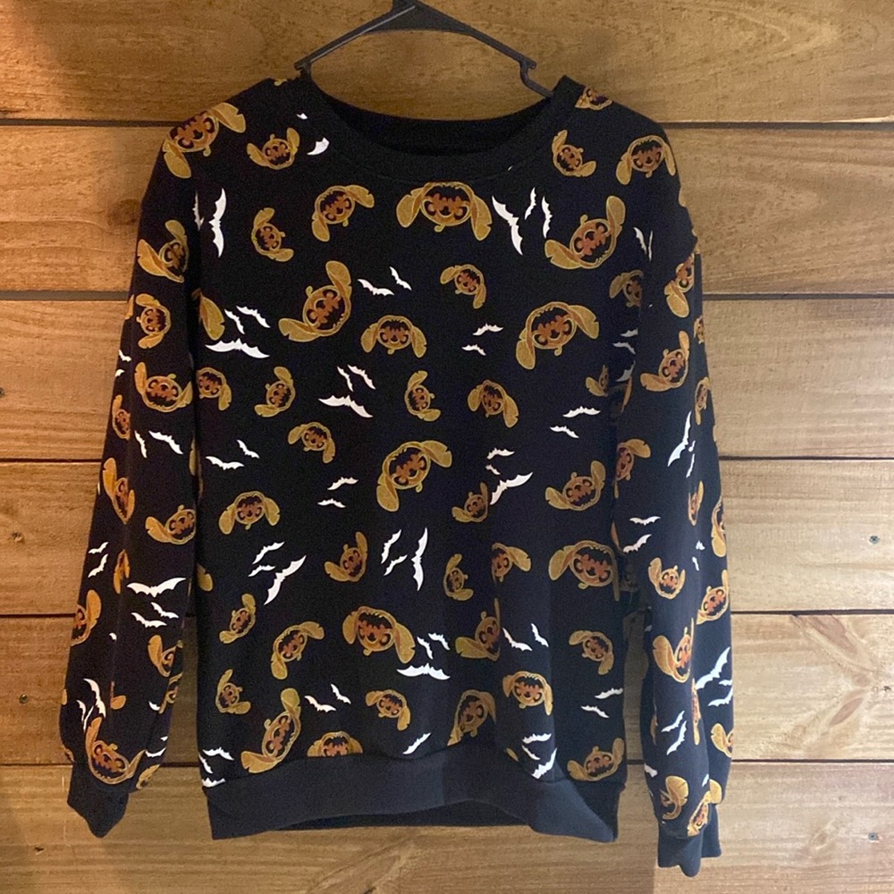 Disney Stitch Halloween Crew Neck